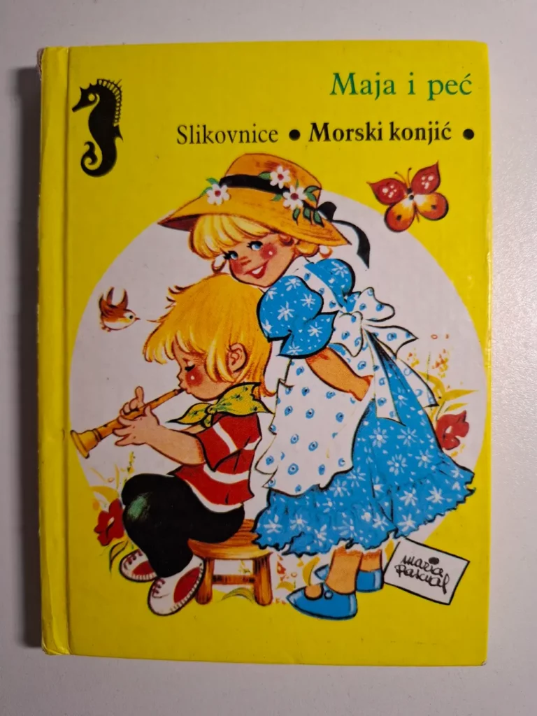 Slikovnice Morski konjic Enid Blyton - Maja i peć
