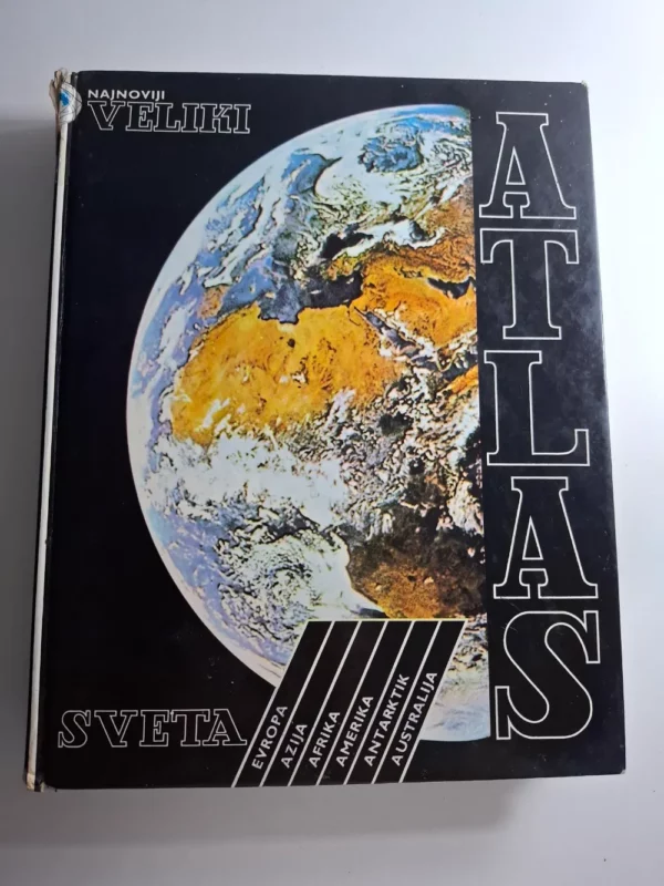 Najnoviji veliki atlas sveta - Mladinska knjiga : atlas svijeta