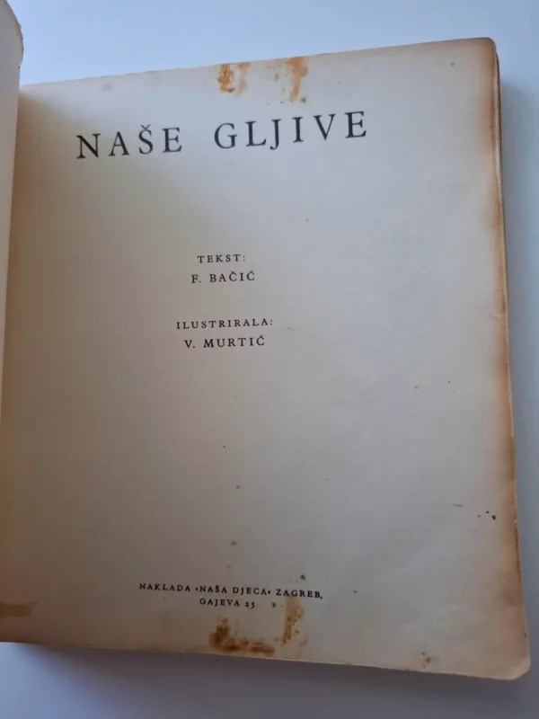 Franjo Bačić - Naše gljive - Slika 4