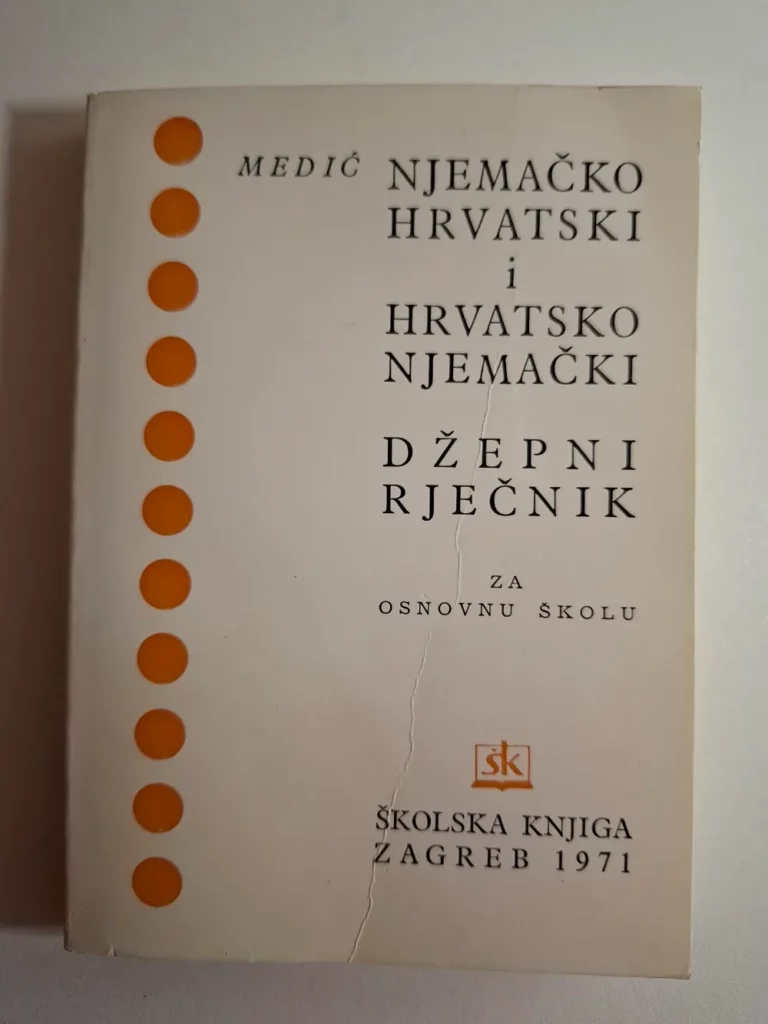 Njemačko Hrvatski i Hrvatsko Njemački džepni rječnik - Ivo Medić