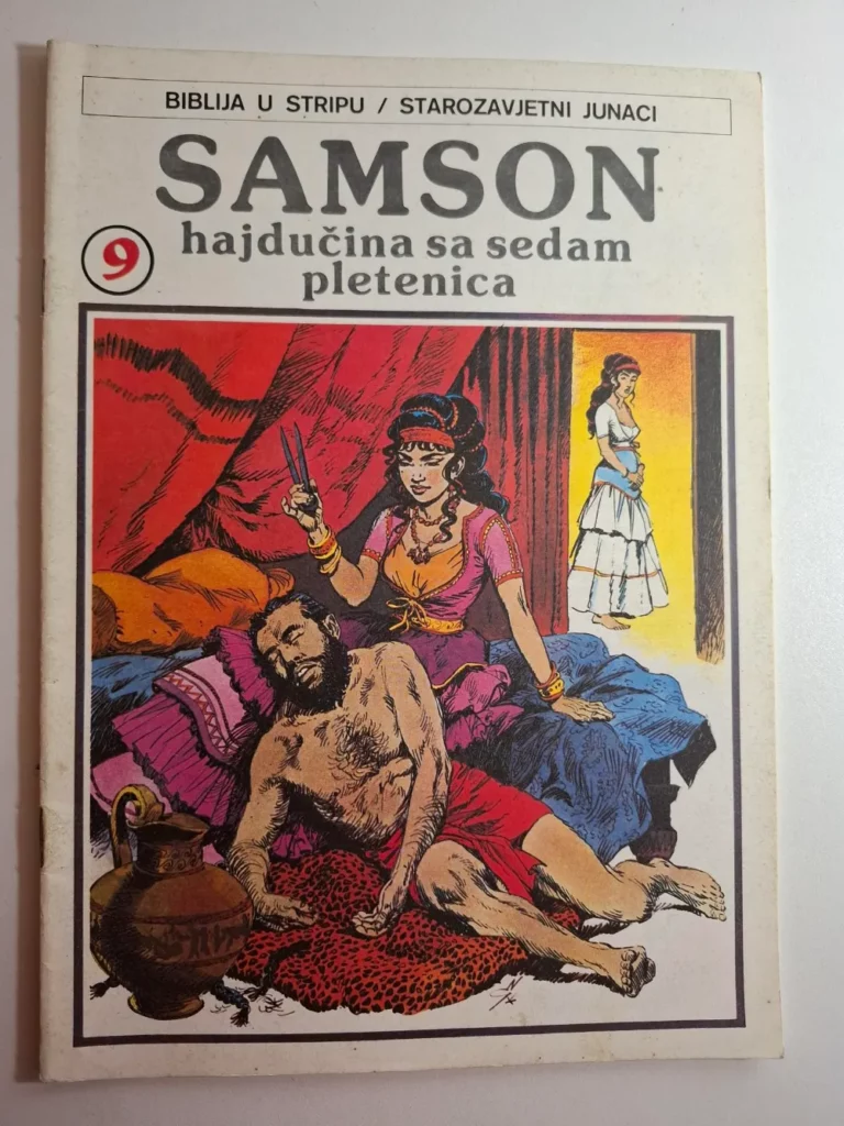 Biblija u stripu : Starozavjetni junaci 9 – SAMSON hajdučina sa sedam pletenica
