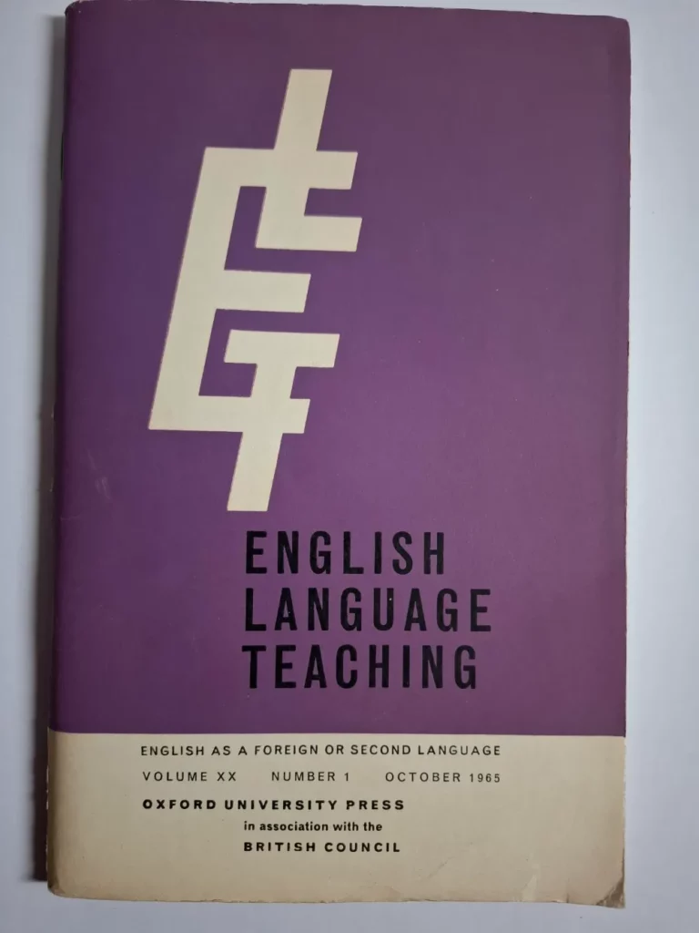 English language teaching - english as a foreign or second language, Oxford University Press
