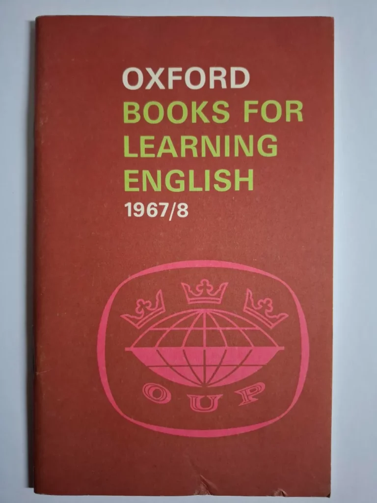 Oxford books for learning English 1967/8 - Oxford University Press