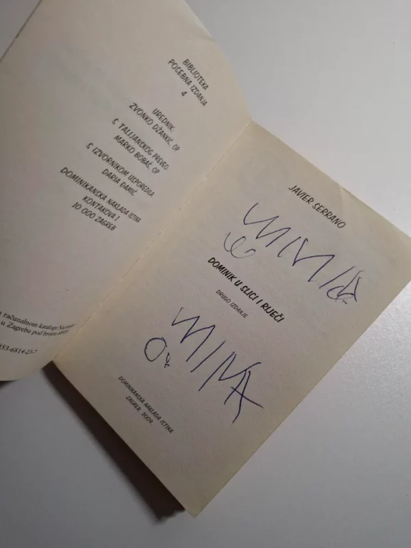 Javier Serrano - Dominik u slici i riječi ,  Dominikanska naklada Istina - Slika 2