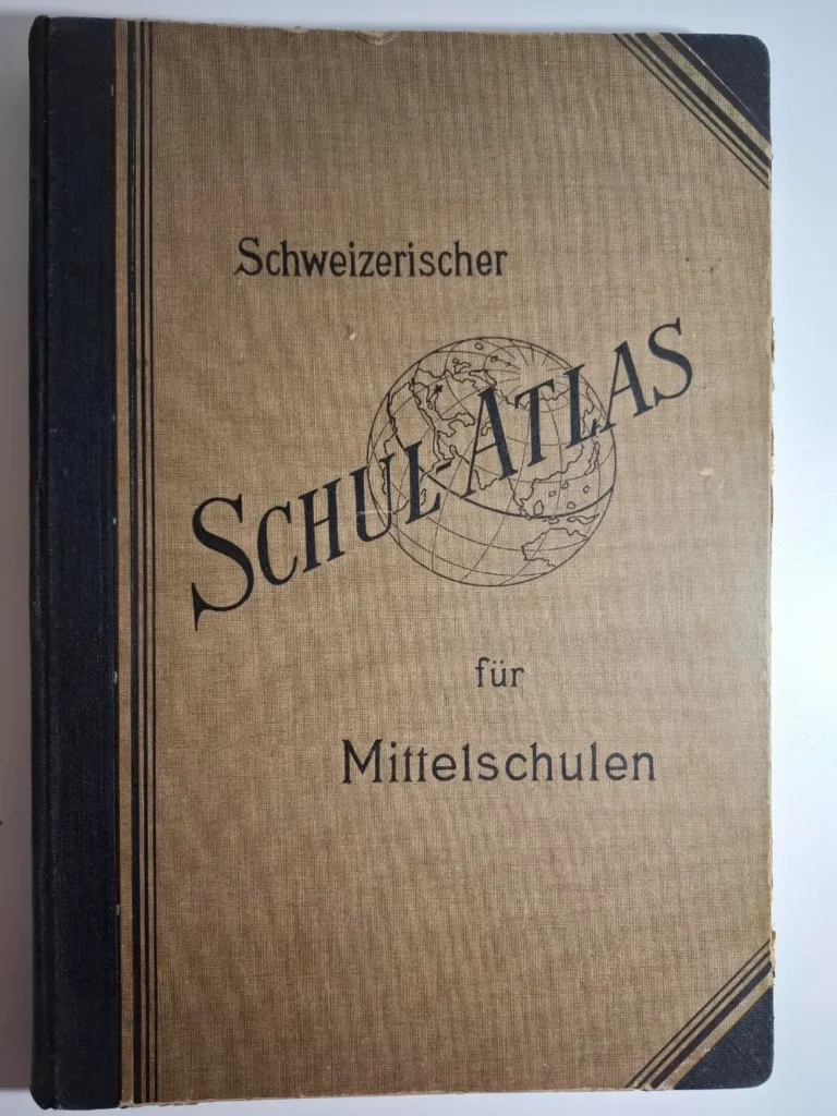 Atlas für schweizerische Mittelschulen. Mit Bundesunterstützung hrsg. von der Konferenz der kantonalen Erziehungsdirektoren. 1. Auflage.