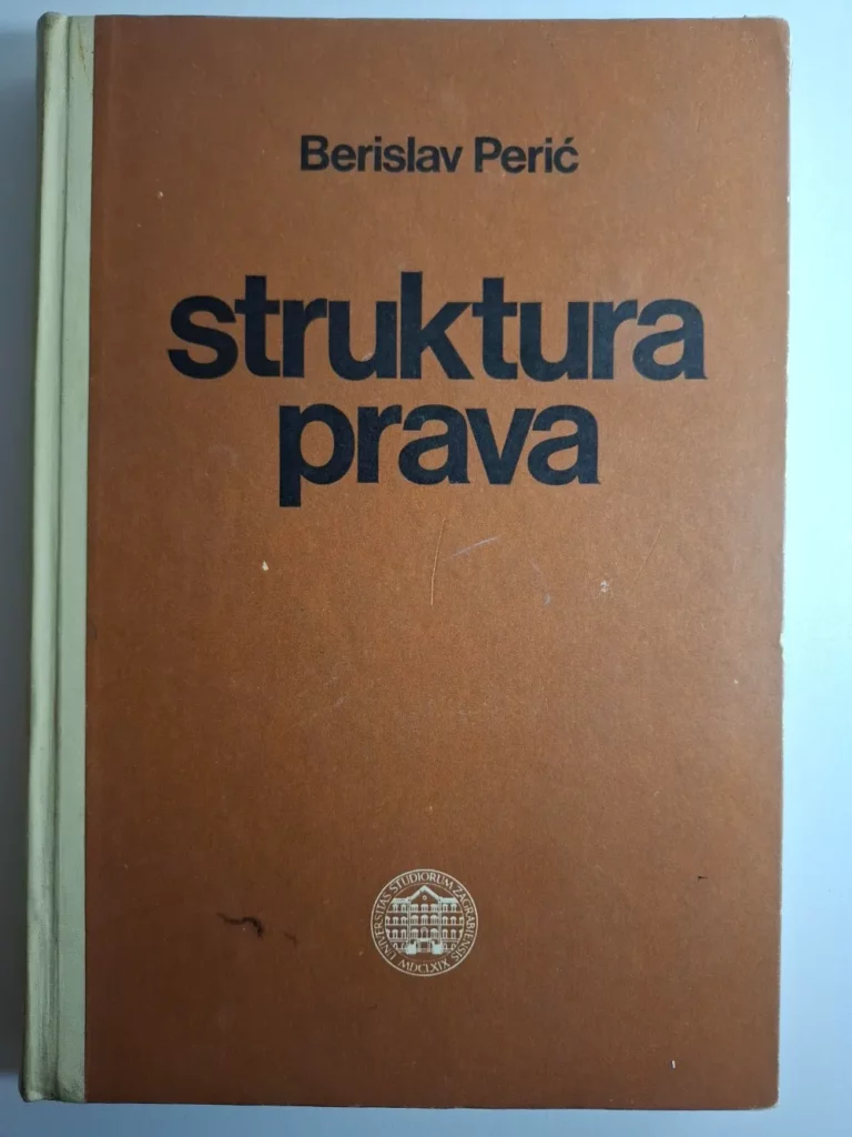 Berislav Perić - Struktura prava 1. dio