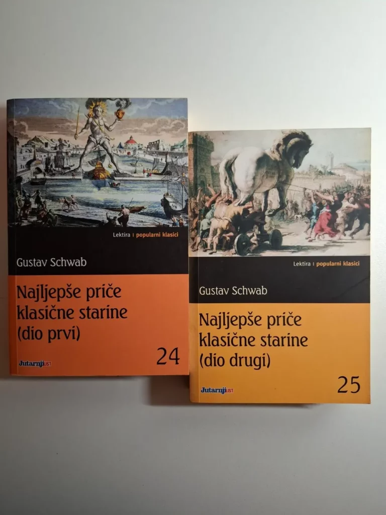 Gustav Schwab - Najljepše priče klasične starine 1,2 komplet