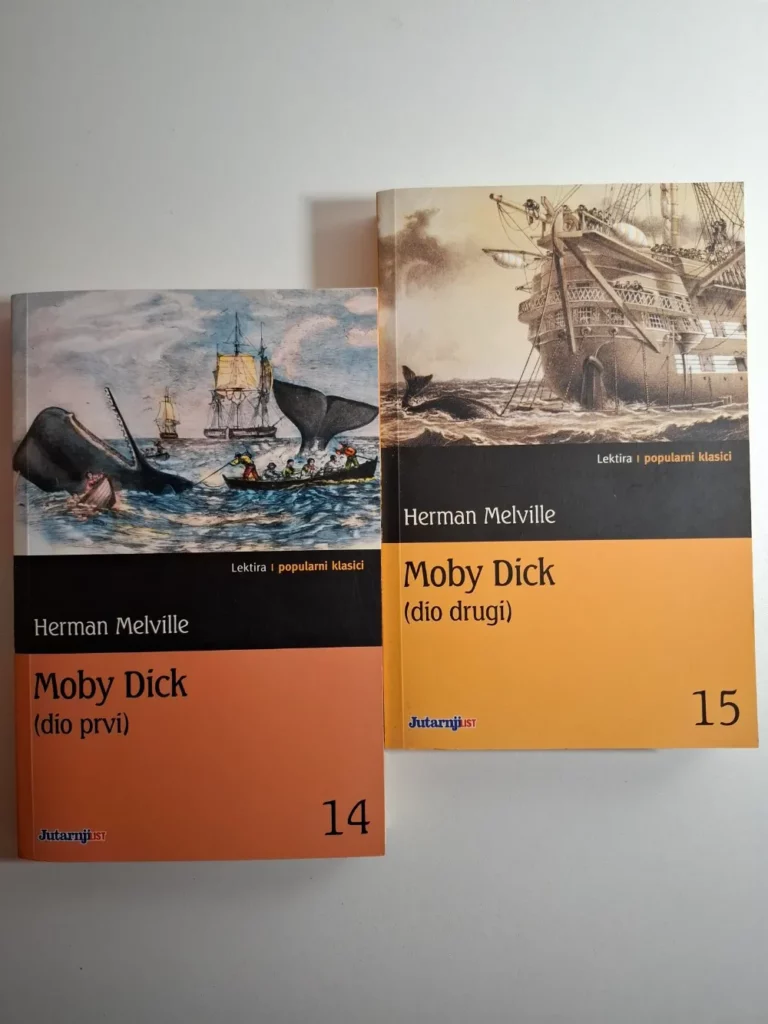 Herman Melville - Moby Dick 1,2 komplet