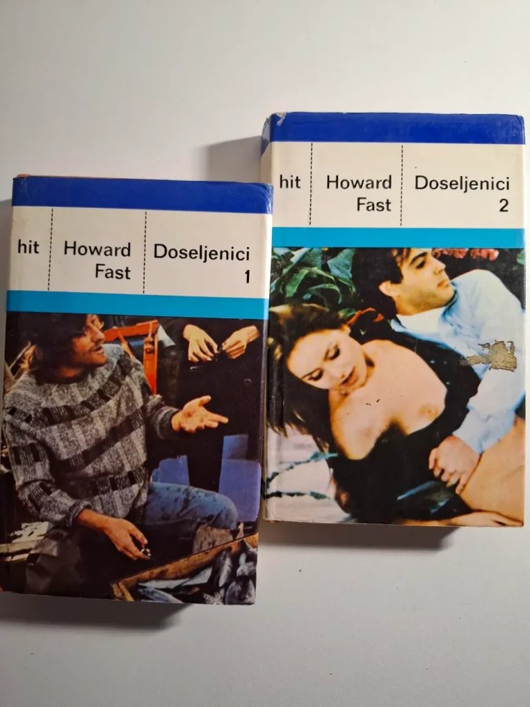 Howard Fast : Doseljenici 1-2 komplet Hit biblioteka
