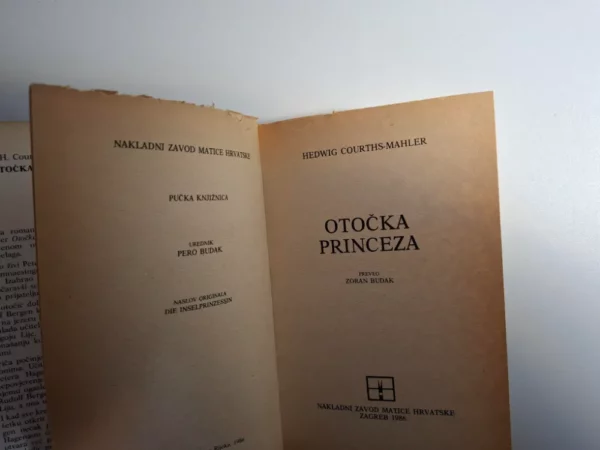 Hedwig Courths-Mahler : Otočka princeza - Slika 2