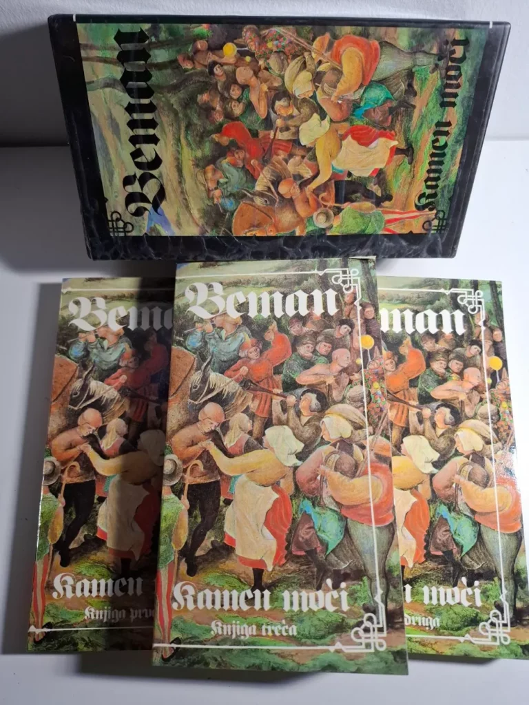 Hans Beman : Kamen moći I.-III. , komplet u originalnoj kutiji