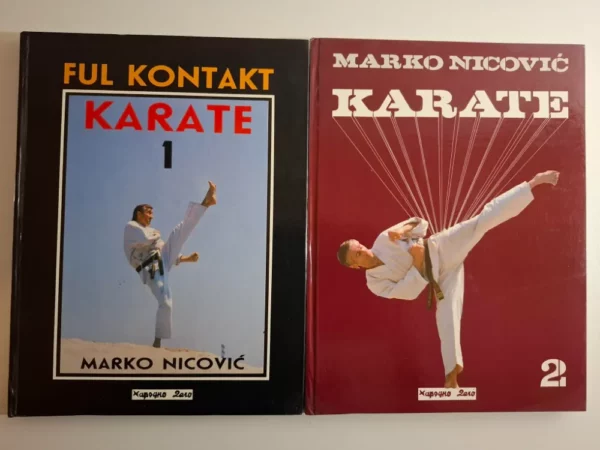 Marko Nicović - Ful kontakt karate + Karate 2 komplet - Slika 2