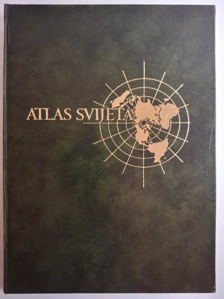 Atlas svijeta 1974 izdanje Jugoslavenski leksikografski zavod