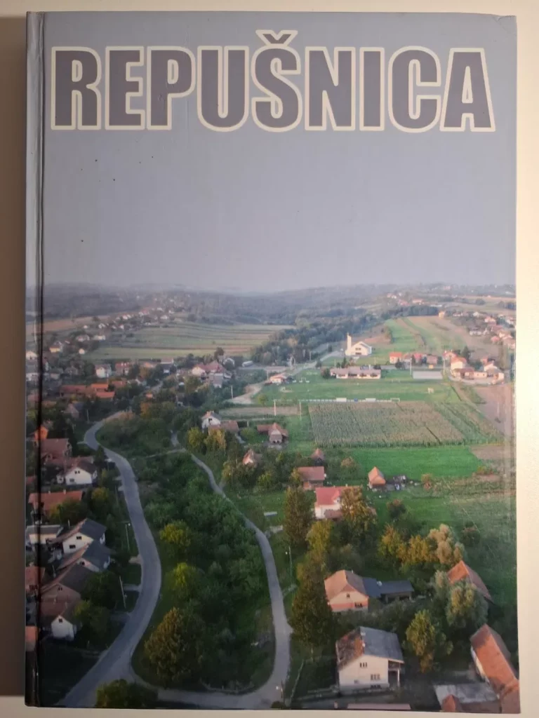 Repušnica - Dragutin Pasarić rijetka monografija (Kutina-okolica)