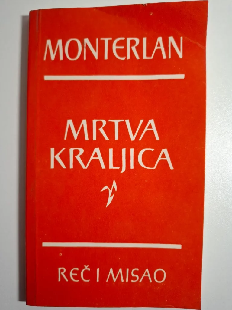 Mrtva kraljica - Henry de Montherlant , Biblioteka Reč i misao