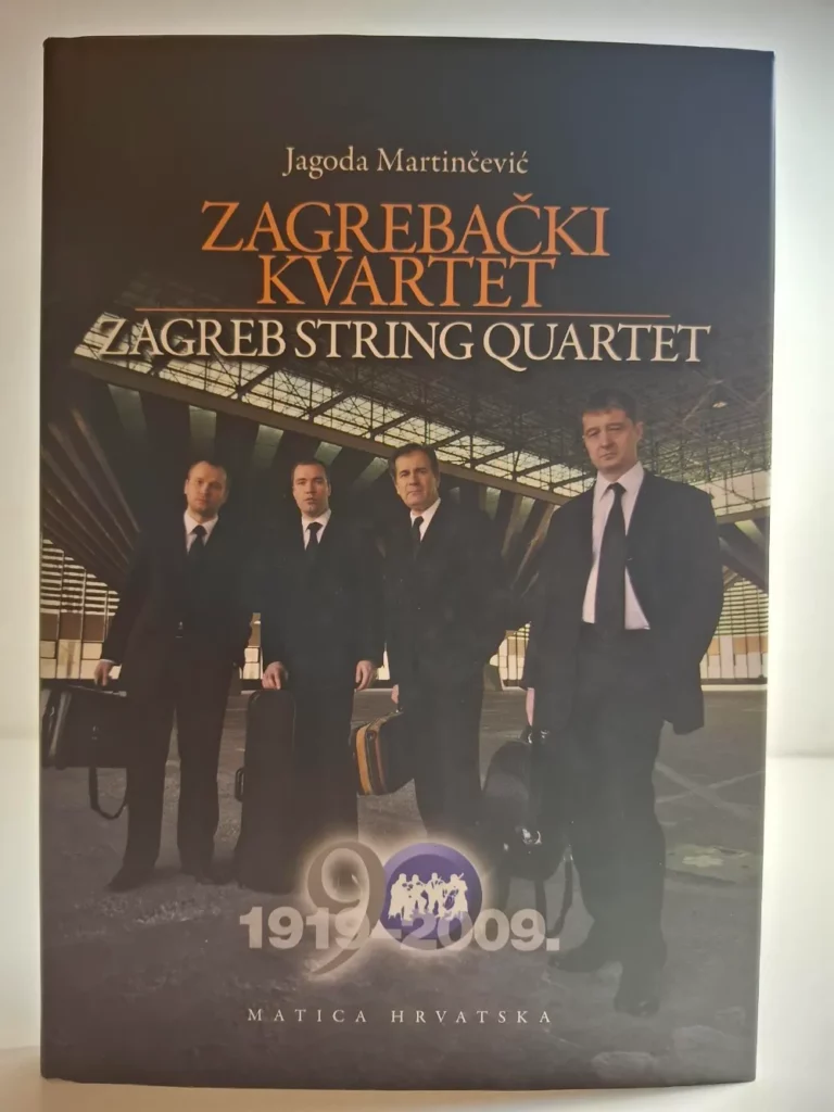 Jagoda Martinčević - Zagrebački kvartet 1919.-2009. , nekorištena knjiga