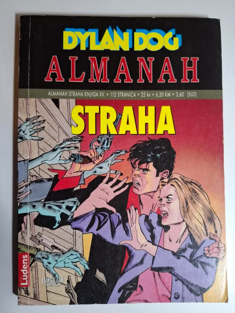 Dylan Dog predstavlja - Almanah straha - XV Ludens, stanje 9/10 - vrlo dobro do odlično