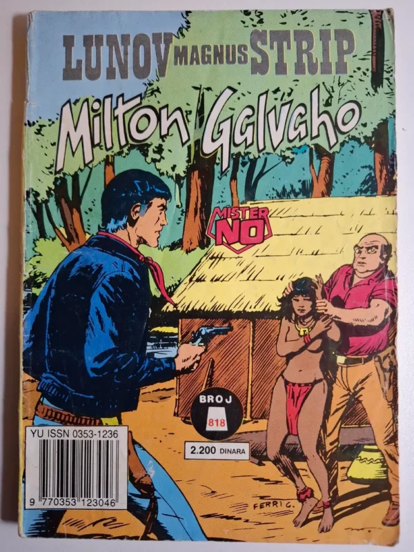 Lunov Magnus Strip Mister NO - LMS 818 - Milton Galvaho