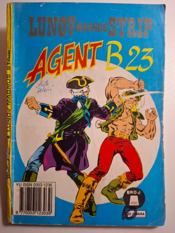Lunov Magnus Strip - Blek LMS 800 - Agent B 23 (Dnevnik)