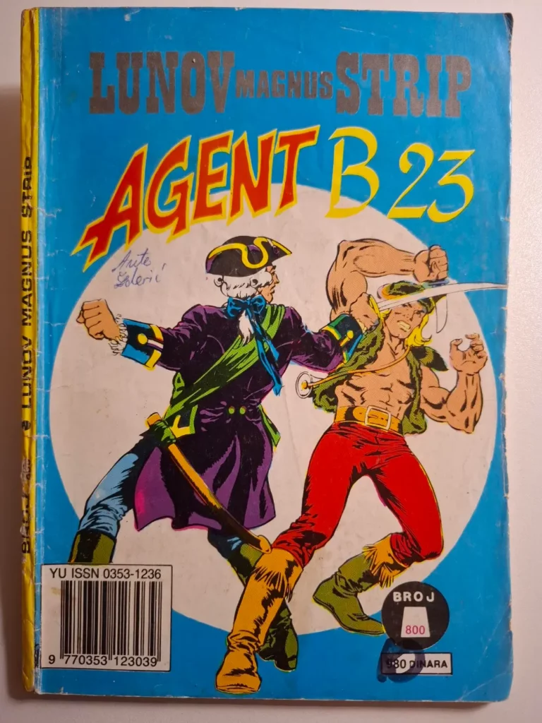 Lunov Magnus Strip - Blek LMS 800 - Agent B 23 (Dnevnik)