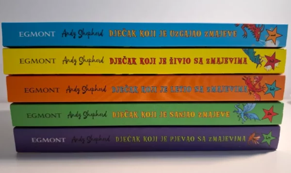 Andy Shepherd - komplet 5 knjiga: Dječak koji je uzgajao zmajeve - Slika 3