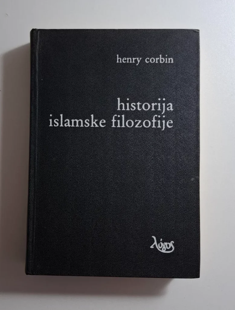 Henry Corbin : Historija islamske filozofije povijest islamska filozofija