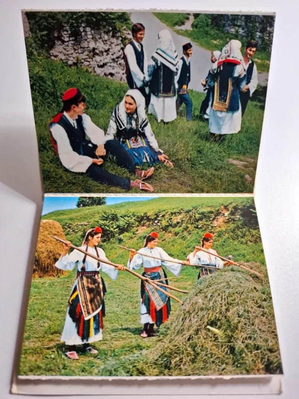 Jugoslavija - Bosna : narodne nošnje , muslimanske i druge narodne nošnje Muslimanska nošnja Banja Luka,nošnja iz Janja Jajce,nošnja sa Zmijanja, nošnja Derventa, nošnja Sanski most, nošnja Travnik i druge