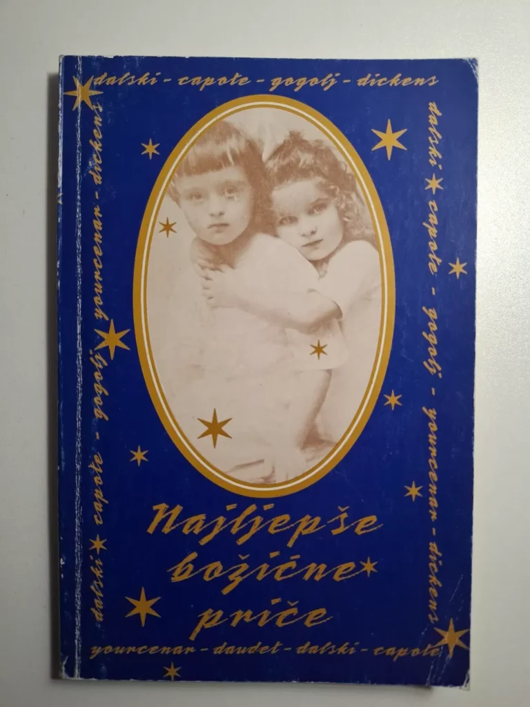 Najljepše božićne priče / izabrao Stanko Andrić : Sadrži novele: Božićna pjesma u prozi / Charles Dickens. Noć uoči Božića / Nikolaj V. Gogolj. Tri tihe mise / Alphomse Daudet. Na Badnjak / Ksaver Šandor Đalski. Božićna uspomena / Truman Capote.