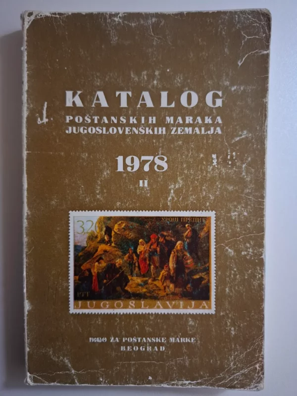 Katalog poštanskih maraka Jugoslavenskih zemalja 1978 - filatelija Jugoslavija