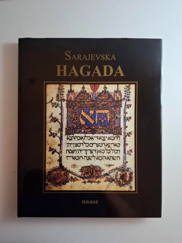 Sarajevska hagada (Haggadah) - izdanje RABIC , rijetka i skupa knjiga - urednik Željko Ivanković