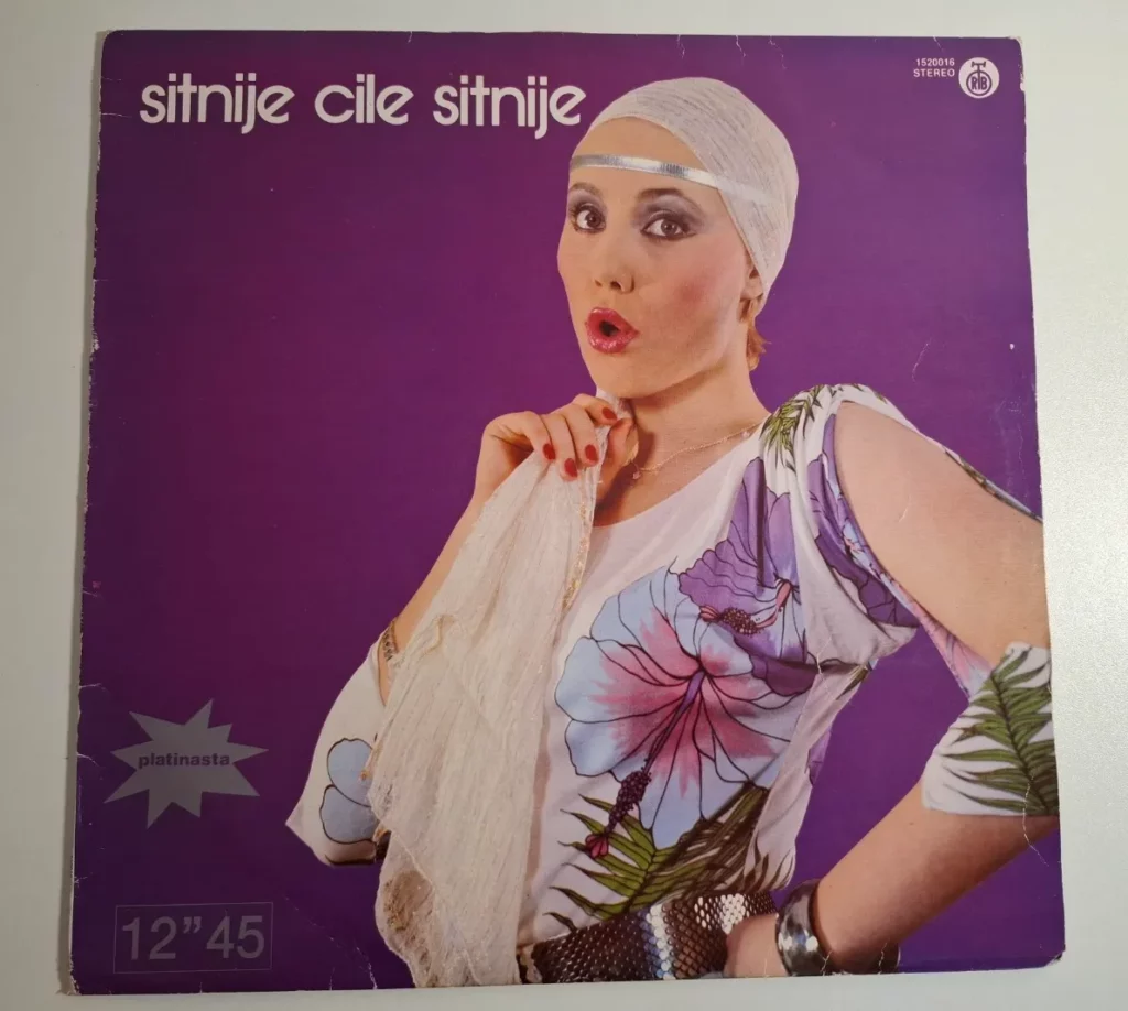 LP Lepa Brena - Sitnije cile sitnije (platinasta ploča RTB)