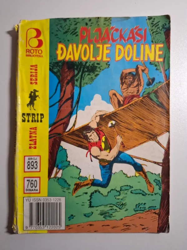 Zagor ZS 893 - Pljačkaši Đavolje Doline (Dnevnik) Zlatna serija (4)