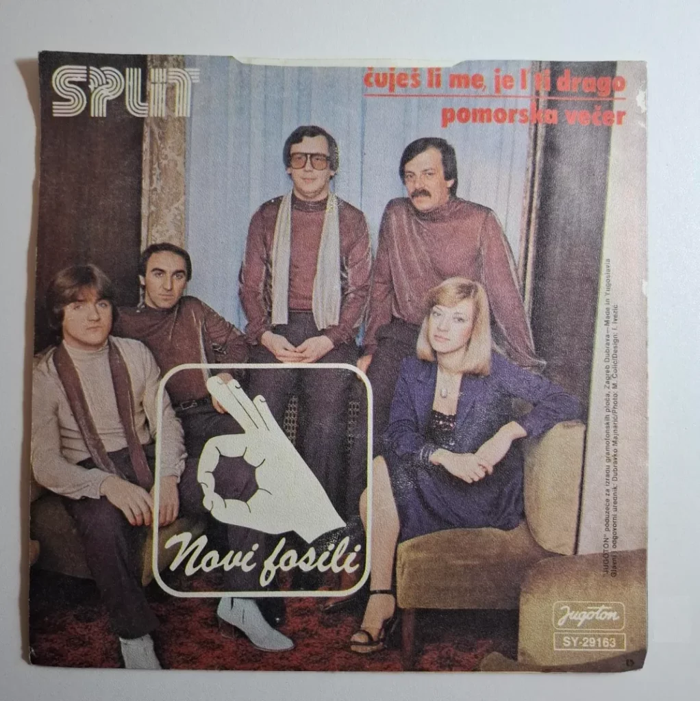 Novi Fosili – Čuješ Li Me, Je l' Ti Drago / Pomorska Večer (Jugoton)