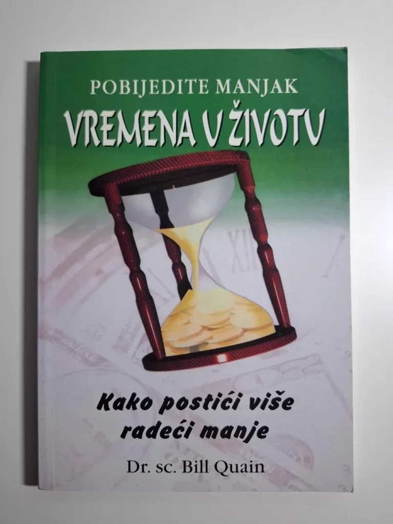 Bill Quain – Pobijedite manjak vremena u životu - kako postići više radeći manje