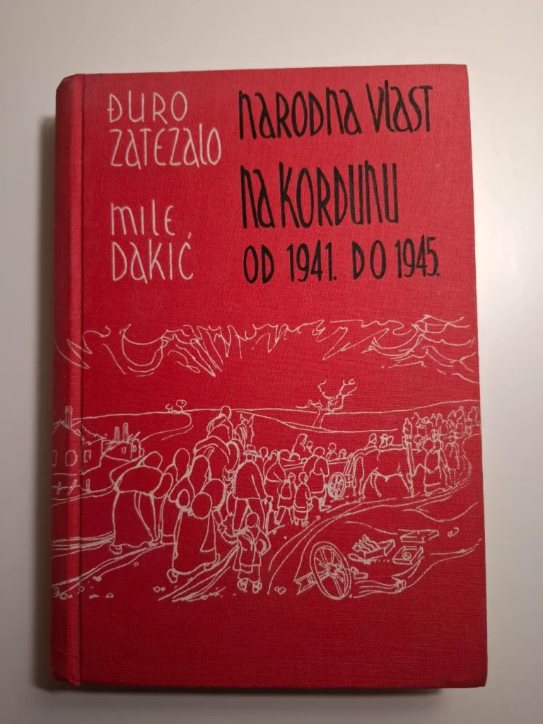 Đuro Zatezalo, Mile Dakić- Narodna vlast na Kordunu od 1941. do 1945.