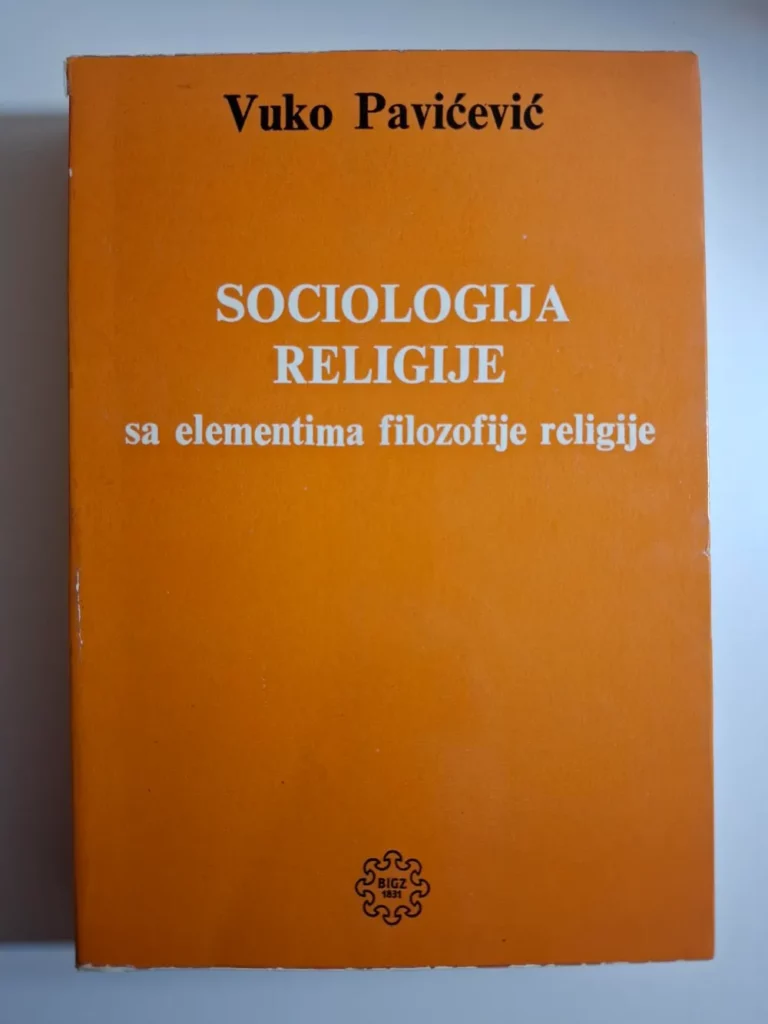 Sociologija religije Vuko Pavićević