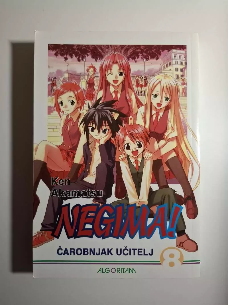 Manga Negima! br. 8 Čarobnjak učitelj - Ken Akamatsu (Algoritam)