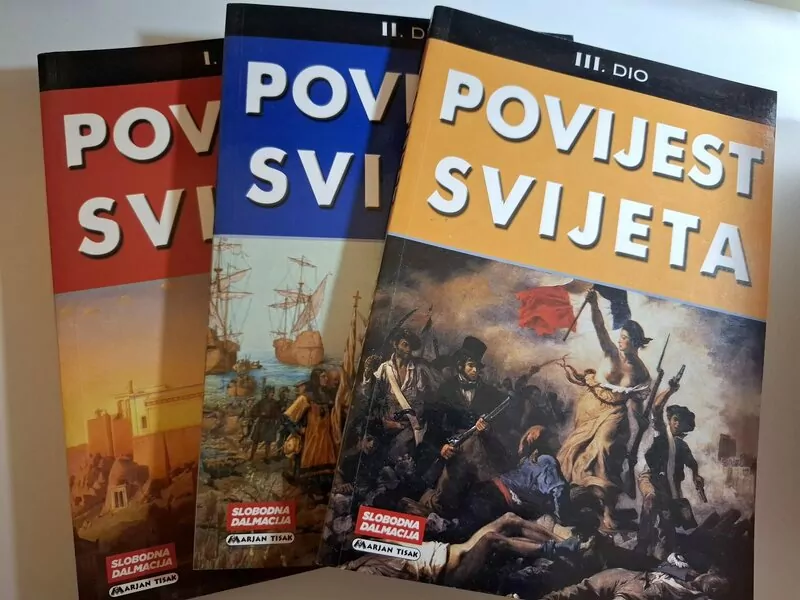 Povijest svijeta 1-3 kompet, izdanje Slobodna Dalmacija