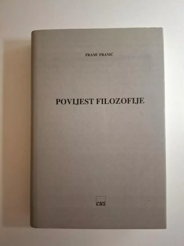 Frane Franić - Povijest filozofije