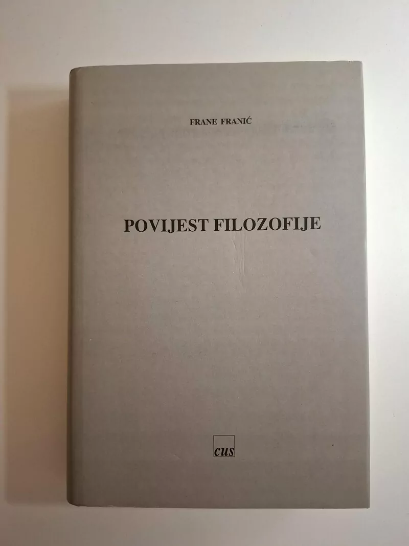 Frane Franić - Povijest filozofije