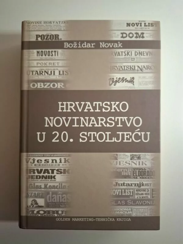 Hrvatsko novinarstvo u 20. stoljeću - Božidar Novak