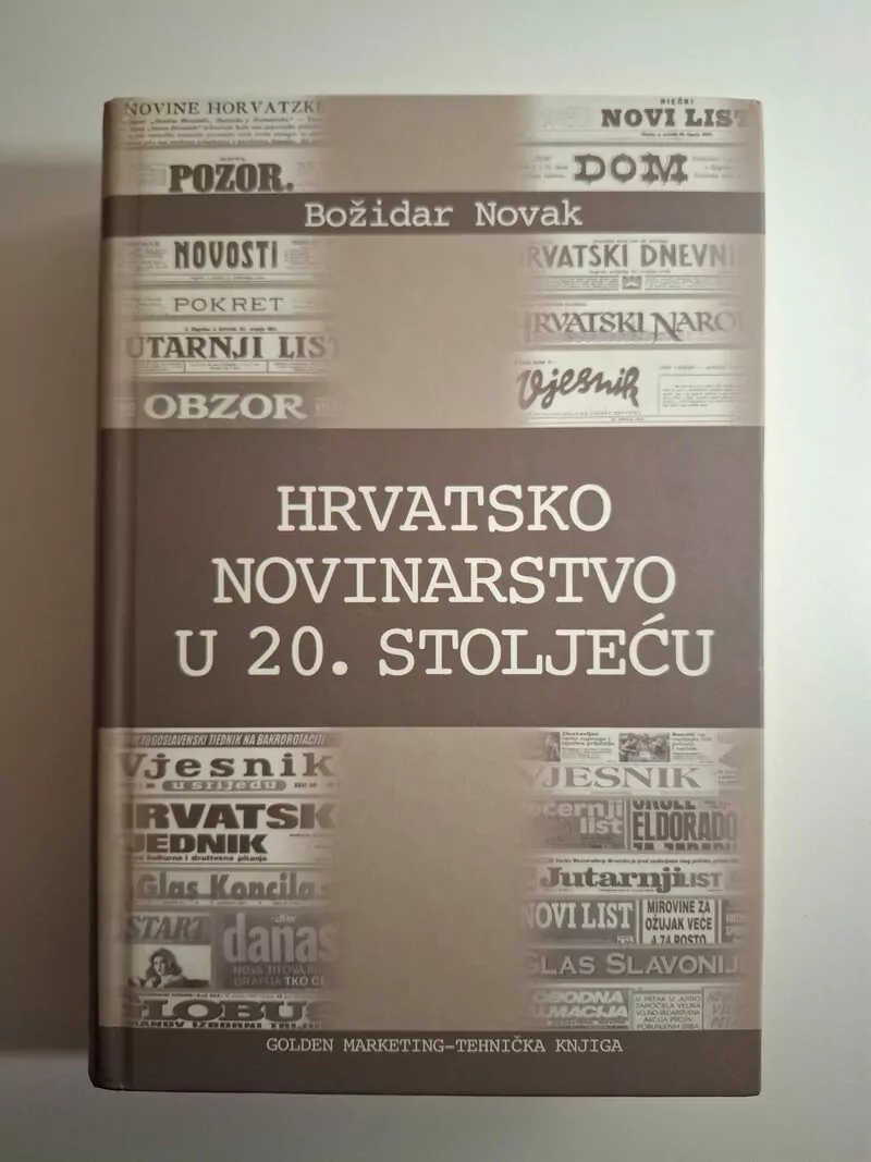 Hrvatsko novinarstvo u 20. stoljeću - Božidar Novak
