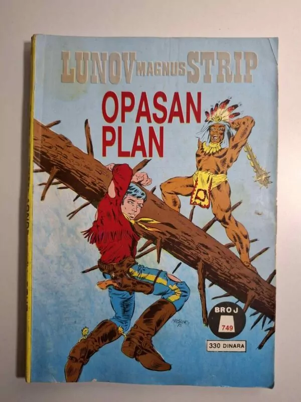 Lunov Magnus Strip - Lms 749 Opasan plan (Kit Teller,Mali rendžer)