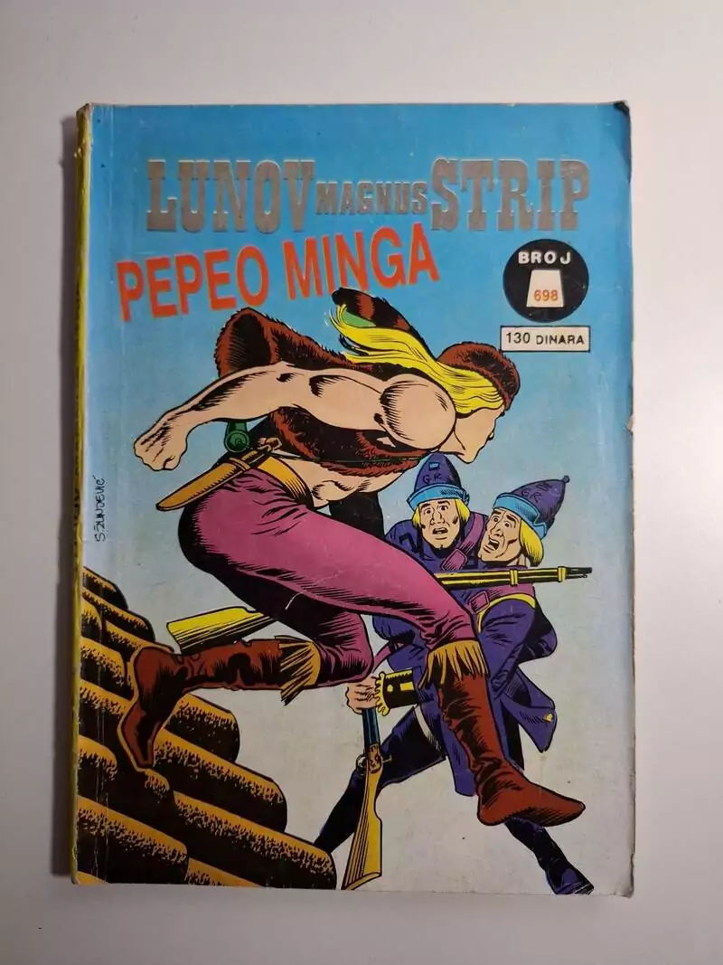 Lunov Magnus Strip – LMS 698 – Pepeo Minga (Veliki Blek)
