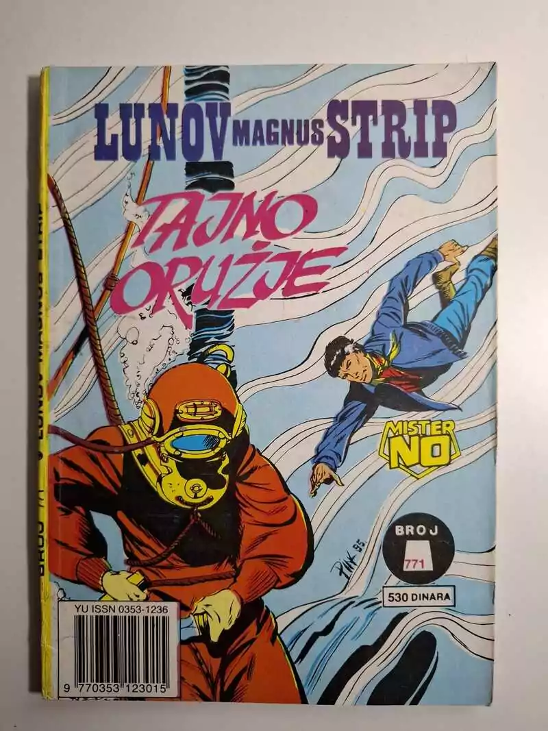 Lunov Magnus Strip – LMS 771 Tajno oružje (Mister No)