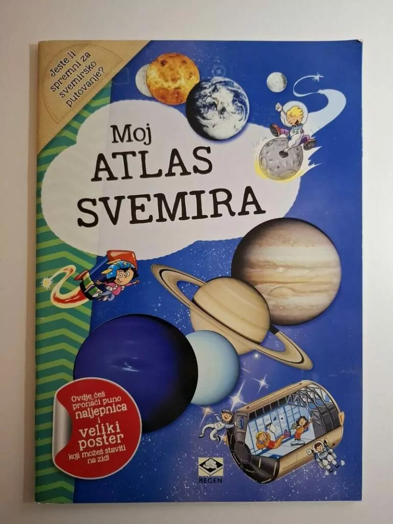Moj atlas svemira+ poster Alexandre Wajnberg