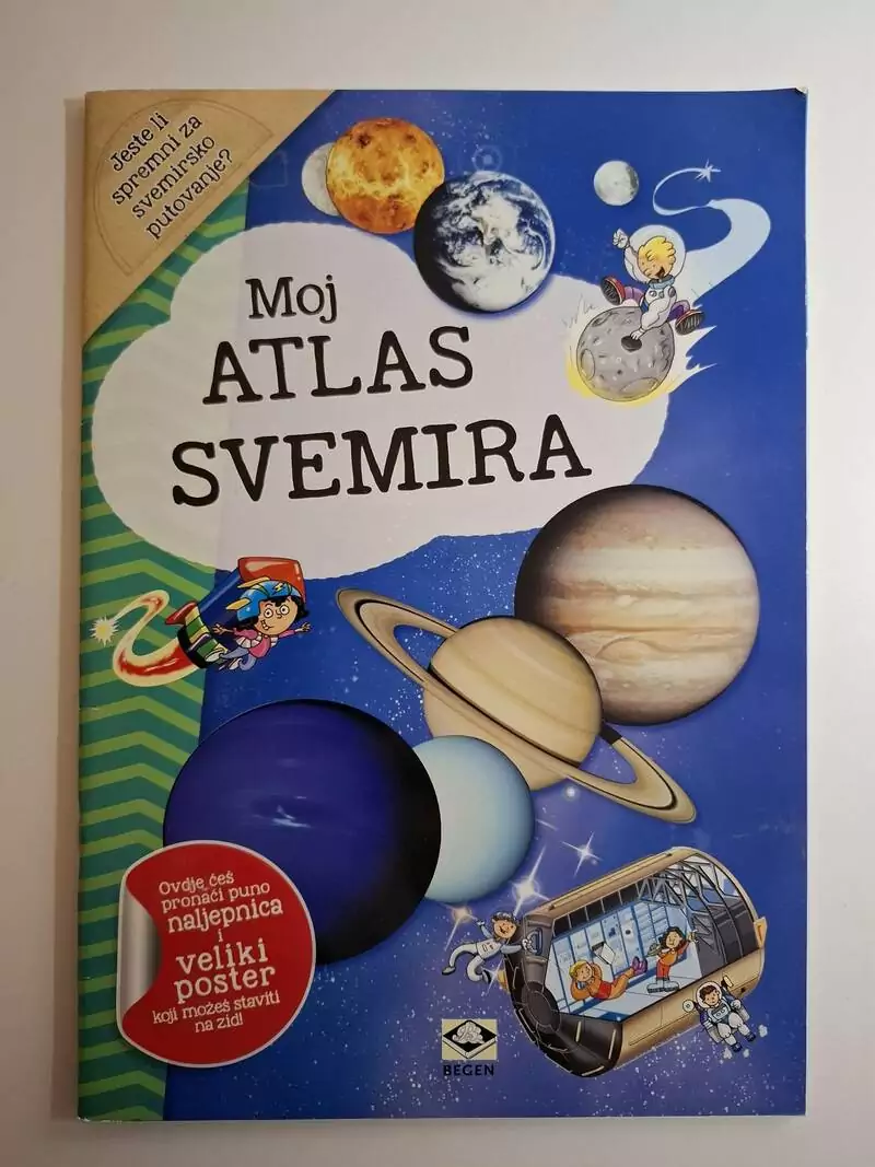 Moj atlas svemira+ poster Alexandre Wajnberg