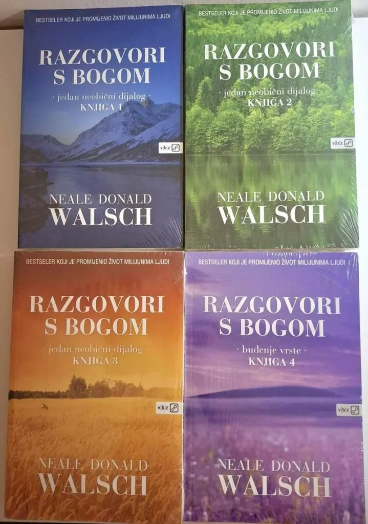 Neale Donald Walsch Razgovori s Bogom 1-4 komplet