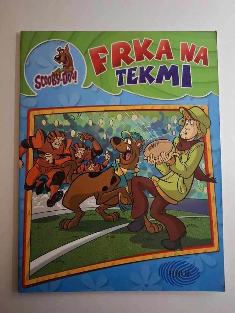 Scooby Doo - Frka na tekmi , slikovnica