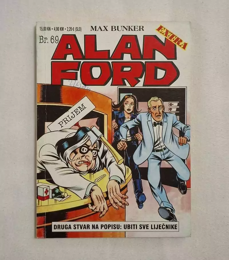 Alan Ford Extra 69 - Druga stvar na popisu Ubiti sve liječnike